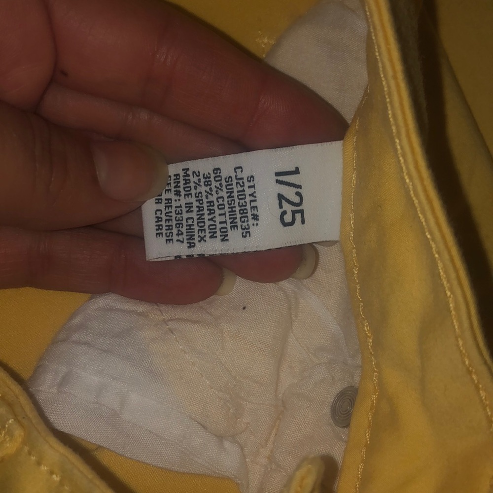 🌼 FASHINOVA Jeans 🌼 Pre-owned women's size 1/25 - Picture 8 of 8